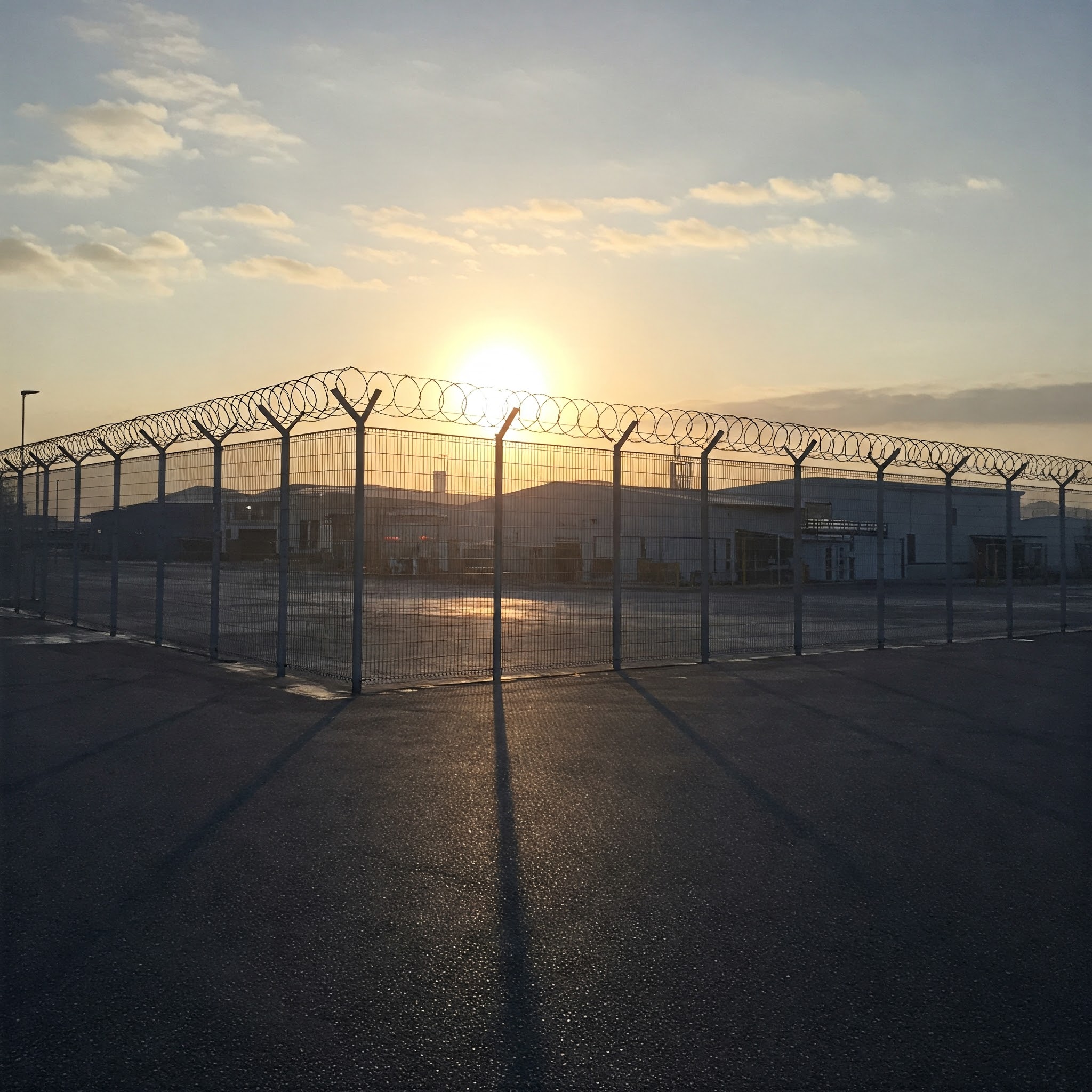 Safety first at Park Hill flats in Sheffield - temporary works installed by Davison Fencing