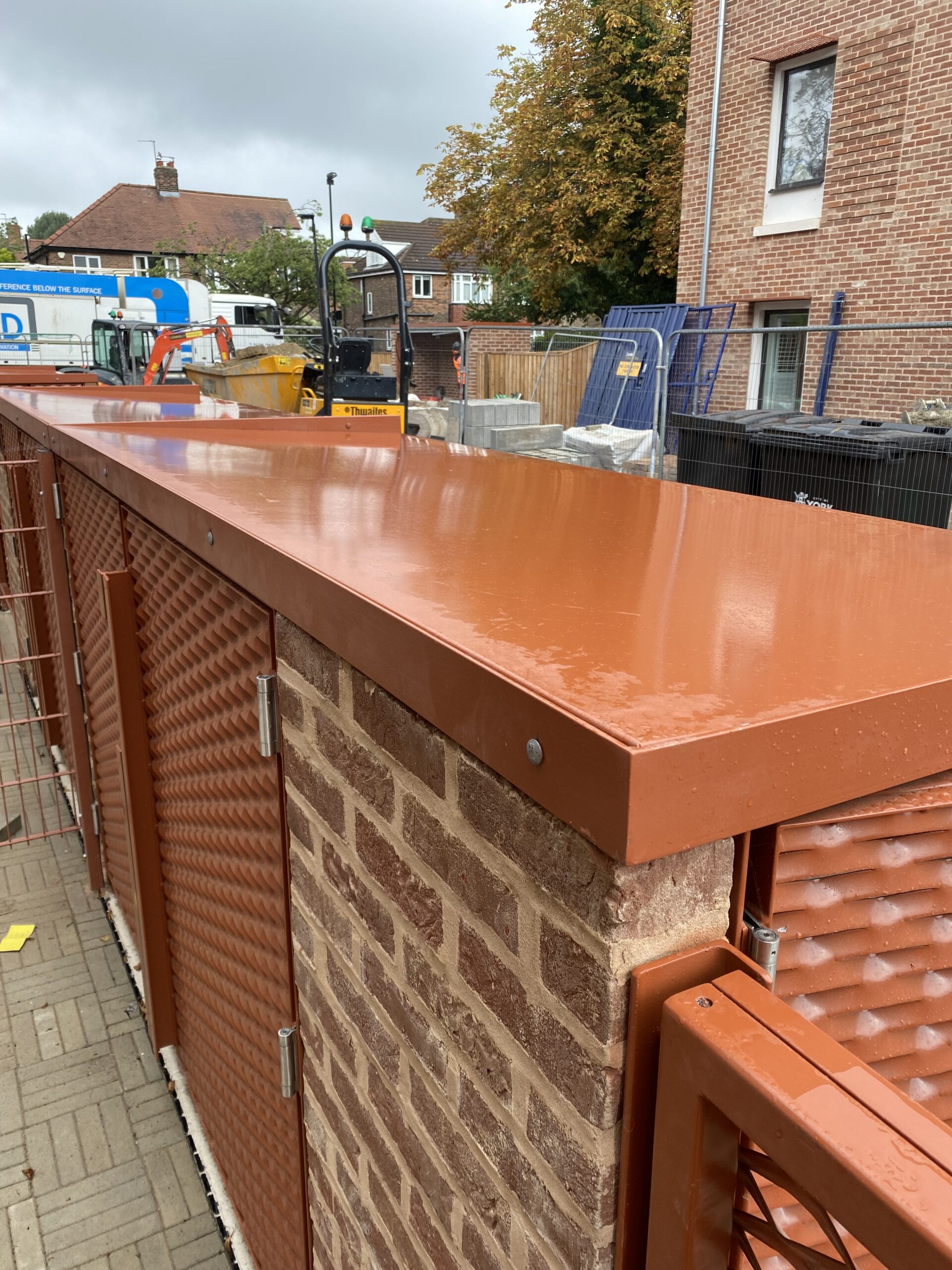 Davison Fencing - Blue Light Sector Image